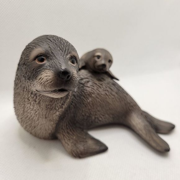 Seal Family Harvey Knox Vintage  Porcelain Figurine Made In Japan - Picture 7 of 13